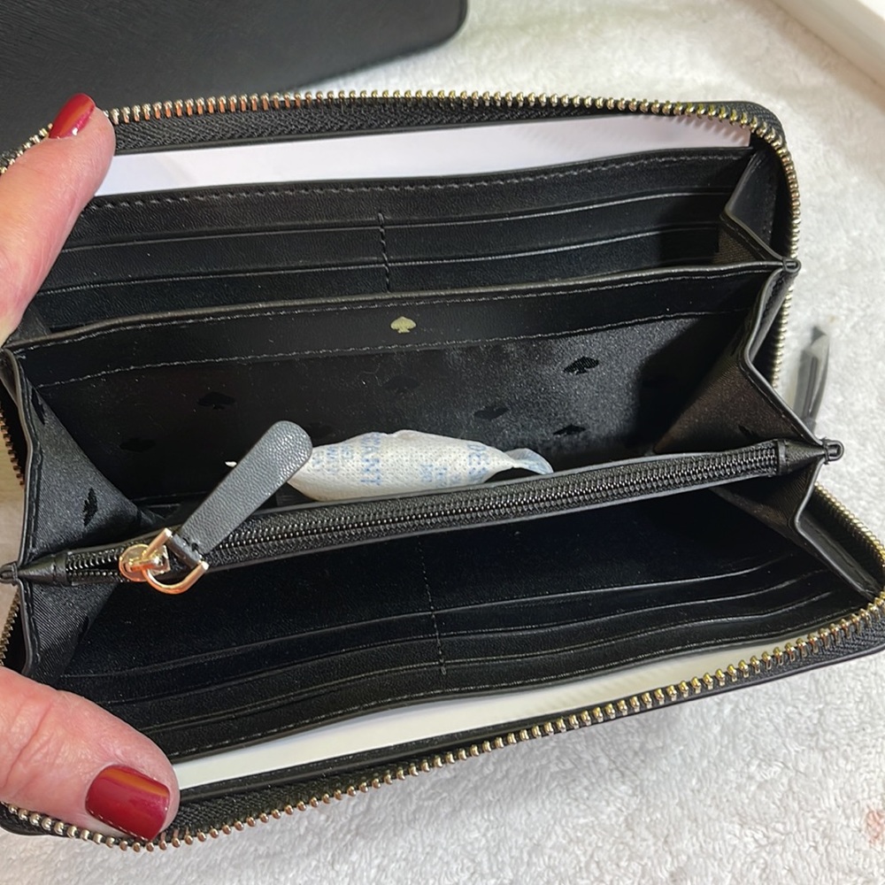 ♠️KATE SPADE♠️ “Laurel Way” Black Bag - NWT - Picture 14 of 17